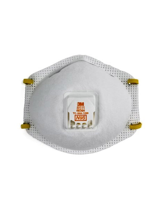 3M8511 - RESPIRADOR DESECHABLE N95 3M® 10 PIEZAS